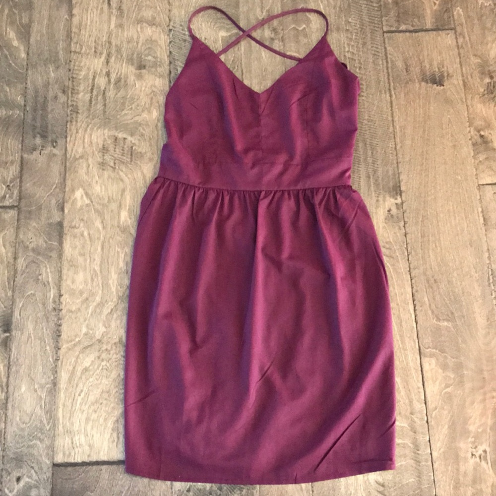 Tobi X-back skater dress